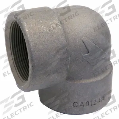 ANVIL Metal Pipe Elbow: 3/8 in x 3/8 in, Female NPT Threaded x Female NPT Threaded - Threaded High-Pressure Pipe Fittings