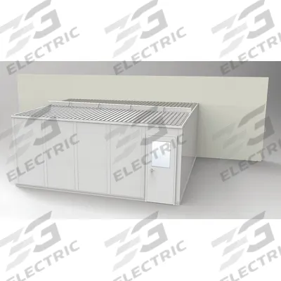 PORTA-FAB Modular In-Plant Office: 20 ft x 16 ft x 8 ft, 3 Walls, Vinyl-Covered Drywall - 3-Wall Unassembled In-Plant Offices