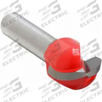 FREUD Round Groove Cut Profile Router Bit: Fractional Inch, Carbide, 3/4 in Cutter Dia., 1 Flutes (MPN 18-112). Key specifications — attr325197: FREUD.
