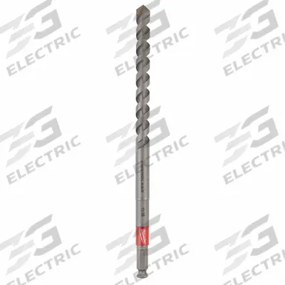 MILWAUKEE Auger Drill Bit: 11/16 in Drill Bit Size, 12 in Overall Lg, Hex Shank - Pole Auger Drill Bits