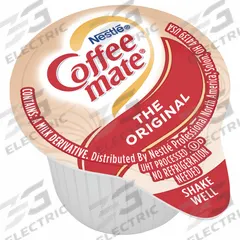 COFFEE MATE Liquid Creamer: Original, 0.38 oz Item Size, Single-Serve Tub (MPN 35110). Key specifications — attr921100: Single-Serve Tub; attr873858: COFFEE MATE; attr921101: Original.
