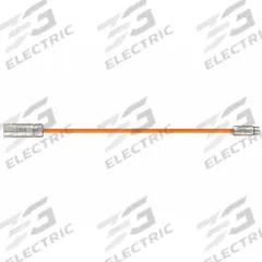 READYCABLE Servo Cable: Extension, 60 ft Lg, For Allen-Bradley, Similar To 2090-CSBM1E1-14AF, PUR (MPN MAT9851726-60). Key specifications — Cable Jacket Color: Orange; Conductor Configuration: (4xAWG16 (1.5))+(2xAWG18 (0.75))+(1PRxAWG22 (0.34)); Brand: READYCABLE; Cable Jacket Material: PUR.