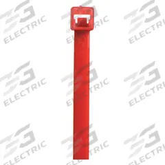 GRAINGER Cable Tie: 6 in Nominal Lg, 1 3/8 in Nominal Max. Bundle Dia., 0.14 in Wd, Red, 100 PK (MPN 36J211). Key specifications — Brand: GRAINGER; Outdoor Use: No; Color: Red.