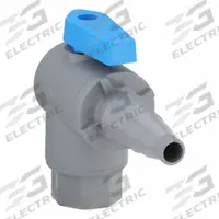 APPROVED VENDOR Manual Two-Way Ball Valve: 1/4 in, PVC, Angle, FNPT x Barb, Full Port Ball Port (MPN 6571190). Key specifications — Brand: APPROVED VENDOR.