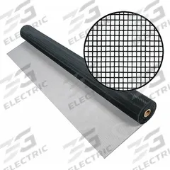 PHIFER Replacement Screen: Aluminum, Charcoal, 18 x 16 Mesh Size, 5 ft Wd, 50 ft Lg (MPN 3001020). Key specifications — Brand: PHIFER; Color: Charcoal; Mesh Size: 18 x 16.