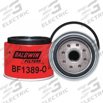 BALDWIN FILTERS Fuel Filter: Spin-On, 4 1/4 in Outside Dia, 1"-14 Thread Size, Cellulose - Spin-On Fuel Filters