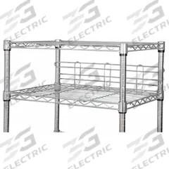 APPROVED VENDOR Ledge: 1 3/8 in x 72 in x 6 in, Steel (MPN 5GRN5). Key specifications — Material: Steel; Color: Silver; Finish: Chrome; Brand: APPROVED VENDOR; Ledge Size: 72 in.