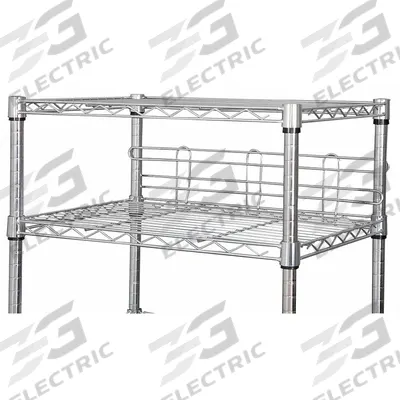 APPROVED VENDOR Ledge: 1 3/8 in x 72 in x 6 in - Ledges for Wire Shelving
