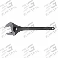 PROTO Adjustable Wrench: Alloy Steel, Black Oxide, 18 7/32 in Overall Lg, 2 15/32 in Jaw Capacity (MPN J718SB). Key specifications — attr309359: Black Oxide; attr324924: PROTO; attr309358: Alloy Steel.