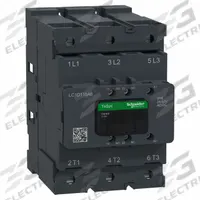 SCHNEIDER ELECTRIC IEC Contactor: Non-Reversing, 3 Poles, 3NO Contacts, 115 A, 24V AC/48V AC Coil (MPN LC1D115A6BNE). Key specifications — Brand: SCHNEIDER; Integrated Surge Suppression: Yes; Nominal Coil Voltage @ 60Hz: 48V AC.