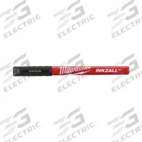 MILWAUKEE Ink Industrial Marker: Bullet, Black, Std Actuation Style, Point, 12 PK (MPN 48-22-3160). Key specifications — attr1270572: Plastic; attr1270597: Bullet; attr1270599: Less than 30 sec; attr1270608: MILWAUKEE.