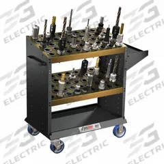 HUOT Tool Holder Cart: For BT40/CAT40/NMTB40 Taper, 90 Compartments (MPN 23940). Key specifications — attr1032789: HUOT; attr1033924: 23940; attr1070348: 90.
