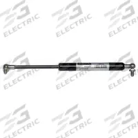 Gas Spring: M8 Thread Size, 16 11/32 in Ext Lg, 40 lbf Force, Elbow End Fittings Included (MPN 60002AD3). Key specifications — Brand: BANSBACH EASYLIFT; Rod Thread Size: M8.