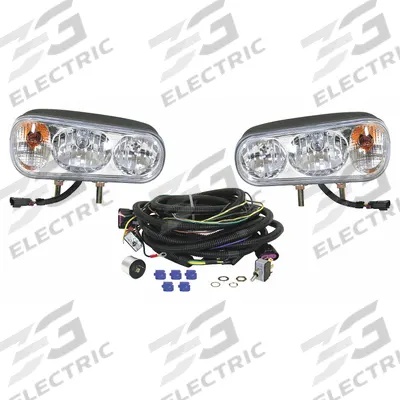 BUYERS PRODUCTS Snowplow Light Kit: Snowplow Light Kit, Polycarbonate, 5 3/8 in Ht - Parts & Accessories for Snow Plows