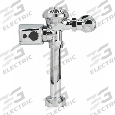 ZURN Automatic Flush Valve: AquaSense, 1.28 gpf Gallons per Flush, Battery, 11 1/2 in Rough-In - Toilet Automatic Flush Valves