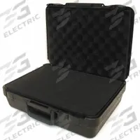 PLATT Protective Case: 9 7/8 in x 13 7/8 in x 4 in Inside, Pick and Pluck/Solid, Black, Stationary (MPN 507). Key specifications — Closure Type: Padlock; Brand: PLATT; Carry-On Size: Yes.