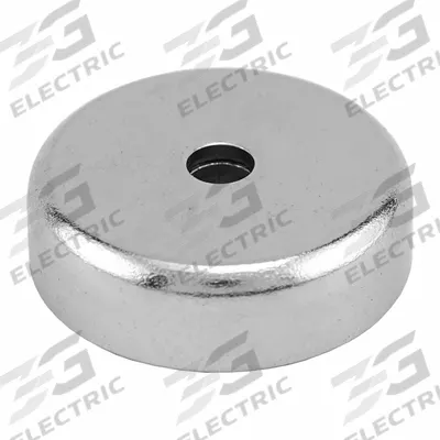 APPROVED VENDOR Rare Earth Magnet: Neodymium, 1 1/4 in Outside Dia, 0.216" Tap Size - Cup Rare Earth Magnets