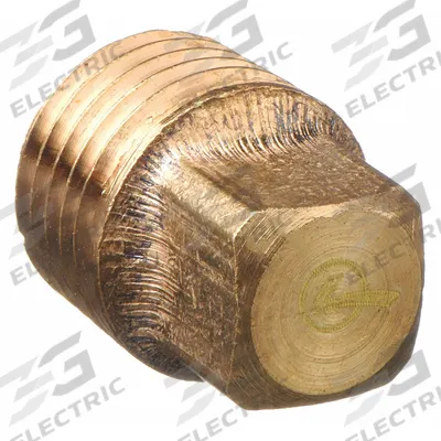 APPROVED VENDOR Plug: Square Drive Solid Plug, 1/4 in, NPT Threaded, 1,000 psi - Threaded High-Pressure Pipe Fittings