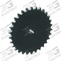 TRITAN Roller Chain Sprocket: No Hub, For Single Strands, 08B, 23 Teeth, 93.27 mm Pitch Dia, Steel (MPN 08A23H X 12MM). Key specifications — Brand: TRITAN.
