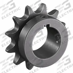 TSUBAKI Single Strand Sprocket: 50, For 5/8 in Chain Pitch, 1 1/4 in Bore Dia, 12 Teeth, Steel (MPN 50B12F-1 1/4). Key specifications — Brand: TSUBAKI.
