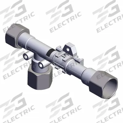 SMC Vacuum Ejector: 90 lpm, 3/8 in NPT Female, 1/2 in NPT Female, 0.6 MPa Max Supply Pressure - SMC ZH Series Body Ported Vacuum Generators