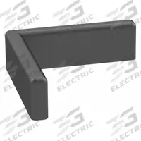 TENNSCO Protective Cap: 2 3/4 in x 2 3/4 in x 7/16 in, Black, Nylon, Unfinished (MPN SURPC). Key specifications — Color: Black; Finish: Unfinished; Material: Nylon; Brand: TENNSCO.