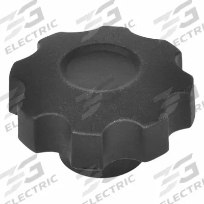 JW WINCO Hand Knobs; Eight-Lobed Knobs: Plastic w/ Brass Thread, M12 Thread - 8-Arm Knobs with Threaded Through-Hole