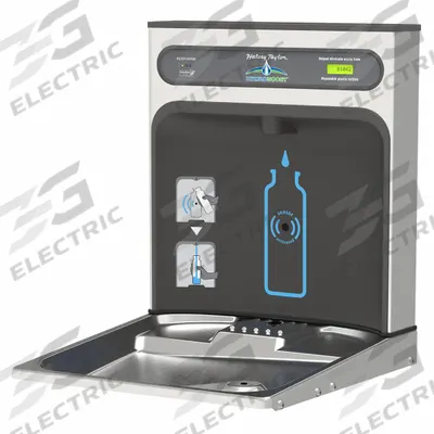 HALSEY TAYLOR Bottle Filler Retrofit Kit: Sensor, 18 7/8 in Ht, 3 5/8 in Wd - Drinking Fountain Bottle Filler Addition Retrofit Kits