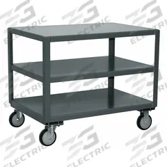 JAMCO Work Table: Fixed Ht, Steel, 36 in x 36 in, 1,400 lb Overall Load Capacity (MPN LC448P500GP). Key specifications — Sub-brand: Jamco; Unit Type: Not Expandable or Modular; For Environment: Work Areas; Assembly: Fully Assembled; Wheel Material: Phenolic; Frame Material Finish: Powder Coated; Mobility: Casters; Height Adjustability: Fixed Height.