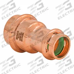 QUICKFITTING SUREPRESS Press Copper Coupling: 3/4 in CTS x 1/2 in CTS size, Press-fit x Press-fit (MPN SPWRC21R). Key specifications — Brand: QUICKFITTING SUREPRESS; Broad - Material for Bullet: Copper Or Bronze; Brand - Broad: QUICKFITTING SUREPRESS.