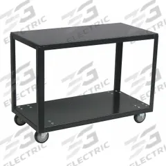 JAMCO Work Table: Fixed Ht, Steel, 24 in x 24 in, 800 lb Overall Load Capacity (MPN FW236U405BL). Key specifications — Sub-brand: Jamco; Unit Type: Not Expandable or Modular; For Environment: Industrial; Assembly: Fully Assembled; Wheel Material: Urethane; Frame Material Finish: Powder Coated; Mobility: Casters; Height Adjustability: Fixed Height.