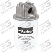 PARKER Hydraulic Spin-on Filter: 50 gpm Max. Flow, 150 psi Max. Pressure, Paper (MPN 50AT110CBPCN20H). Key specifications — attr95846: Paper; attr98907: PARKER; attr95844: 10.