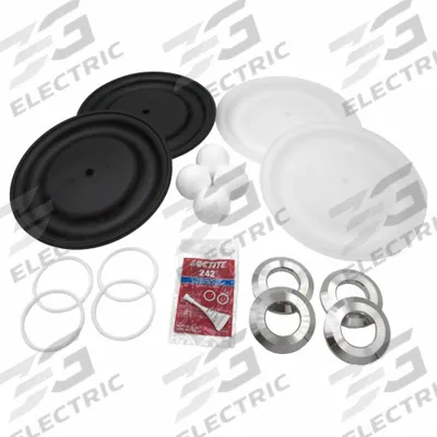 GRACO Fluid End Repair Kit: Fluid Section Repair Kit, FK3111, PTFE - Graco Fluid-End Repair Kits