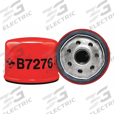 BALDWIN FILTERS Oil Filter: B7276, LF17508, M20-1.50 Thread Size, 2 5/16 in Overall Ht - Spin-On Oil Filters