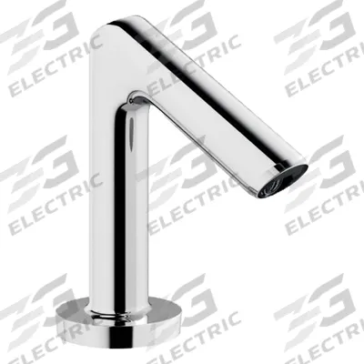 SLOAN Bathroom Sensor Faucet: EBF-425, Cast Brass, Polished Chrome Finish, Single-Post - Single-Post Sensor Bathroom Faucets