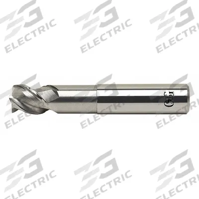 OSG Square End Mill: Carbide, 3 Flute, 1/2" Mill Dia, 1/2" LOC, 4" OAL (MPN 20480500) - Reduced-Neck Carbide Square End Mills for Aluminum