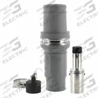 Single Pole Inline: Male, Gray, 1000V AC, 1,135 A, Crimp Tube Termination, 49 Series (MPN 49M77-GY). Key specifications — Gender: Male; Series: 49; Brand: LEVITON.