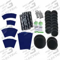 SLIME Tire Repair Kit: Off-Road Tire Repair Kit, 56 Pieces (MPN 2033). Key specifications — Product Type: Off-Road Tire Repair Kit; Compatible Tire Type: Lawn Mower Tires; Brand: SLIME; Includes: (5) 50 mm x 75 mm Rectangular Patches.
