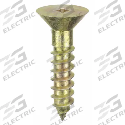APPROVED VENDOR Concrete Anchor Screw: 1 1/4 in Overall Lg, 1/4 in Dia, Steel, Zinc Yellow - Flat-Head Screw Anchors