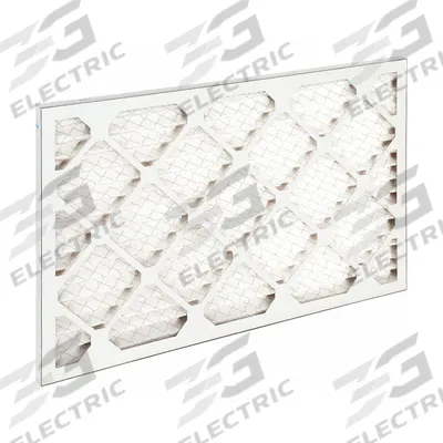 GRAINGER Pleated Air Filter: 16 in x 25 in x 1 in, MERV 10 - MERV 10 Pleated Air Filters