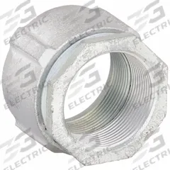 RACO Threaded Coupling - Three-Piece: Iron, 2 1/2 in Trade Size, 3 1/8 in Overall Lg, IMC/RMC (MPN 1510). Key specifications — Compatible Conduit Type: RMC; Brand: RACO.