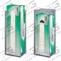 Lab Wipe Holder: 4 1/8 in Overall Wd, 13 7/8 in Overall Ht, 5 5/8 in Overall Lg, PETG, Clear, Wall (MPN LGLAB-W). Key specifications — Material: PETG; Mounting Location: Wall; Color: Clear; Product Type: Wipe Holder; Total Holding Capacity: Large Box of Kimwipes; Brand: POLTEX.