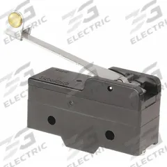 OMRON Snap Action Switch: Hinge Roller Lever Actuator, 1NO/1NC, Screw (MPN A-20GV2-B7-K). Key specifications — AC Contact Rating: 20 A @ 480 V; Electrical Connection: Screw; Series: A; Brand: OMRON.