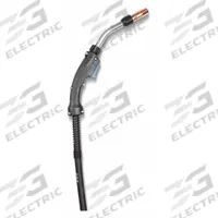 BERNARD MIG Gun: BTB-O Series, 300 A, 0.045 in, 15 ft, Miller-Compatible (MPN Q3015TE5EMC). Key specifications — For Rear Connection Type: Miller-Compatible; Contact Tip Series: Quik Tip; MIG Gun Model: Q3015TE5EMC; For Gas Type: Mixed Gas.