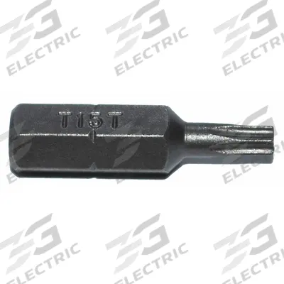 ZEPHYR Insert Bit: Insert Bit, Imperial, Security Torx Head, TR15 Bit Industry Size - Torx Security Bits