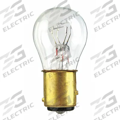 APPROVED VENDOR Incandescent Bulb: Incandescent, Double Contact Index (BAY15d), (S) Sign - BAY15d Double-Contact Indexed Bayonet Base Lamps
