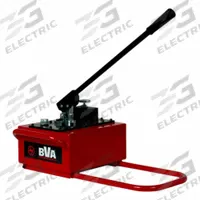 BVA HYDRAULICS Hydraulic Hand Pump: 2 Stages, Single Acting, 290 psi Max. Pressure 1st Stage, Steel (MPN P8701). Key specifications — Brand: BVA HYDRAULICS; Cylinder Compatibility: Single Acting.