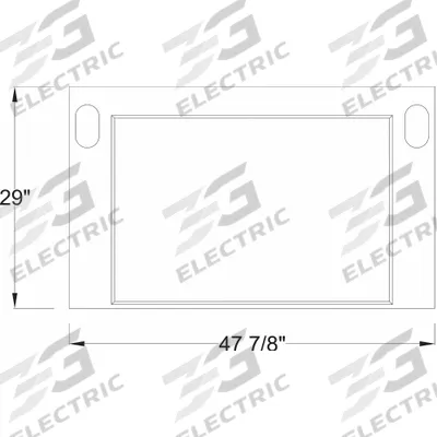 INSTOCK Work Surface: 4 ft Overall Wd, 29 in Overall Lg, 1 1/4 in Thick - Fume Hood Work Surfaces