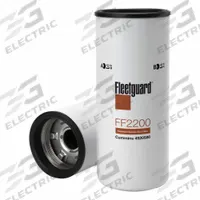 FLEETGUARD Automotive Fuel Filter: 12 3/8 in Overall Lg, 3 11/16 in Outside Dia, Diesel Fuel, Diesel (MPN FF2200). Key specifications — attr434022: FLEETGUARD; attr427730: Plastic; attr1017113: Peterbilt.