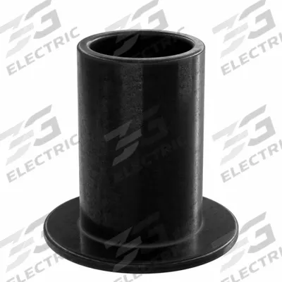 OILITE Flanged Sleeve Bearing: Vespel SP-21, 1/4 in Bore, 5/16 in OD, 1/2 in Overall Lg - Heavy-Load & Temperature-Resistant Plastic Flanged Sleeve Bearings
